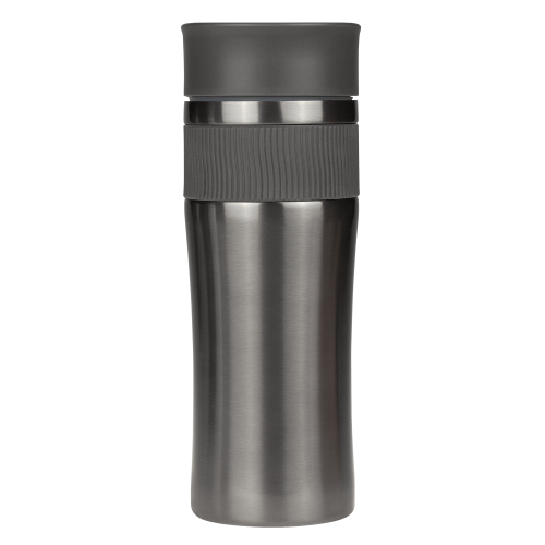 Термокружка вакуумная Поло (Polo), серая