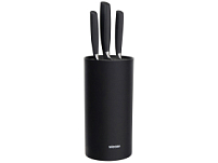 Набор из 3 кухонных ножей в универсальном блоке,  NADOBA, серия UNA Набор из 3 кухонных ножей в универсальном блоке,  NADOBA, серия UNA