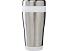 Термостакан Elwood из переработанной нержавеющей стали, 410 мл - Серебристый/Белый
