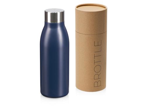 Вакуумная термобутылка Brottle, темно-синий