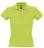 Рубашка поло женская People 210, зеленое яблоко