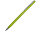 Ручка металлическая шариковая Атриум, зеленое яблоко