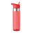 Фляга для питья, прозрачно-красный