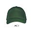 Бейсболка LONG BEACH, Темно-зеленый