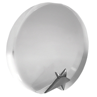 Стела наградная  "Круг", серебристый Стела наградная  "Круг", серебристый