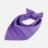 Шейный платок Bandana, темно-фиолетовый