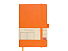Блокнот А5  City на резинке, оранжевый