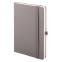 Бизнес-блокнот А5 FLIPPY, формат А5, в линейку, серый