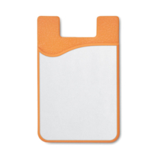 Силиконовый чехол для сублимаци, оранжевый