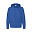 Толстовка без начеса LIGHTWEIGHT HOODED SWEAT JACKET 240, ярко-синий