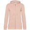 Толстовка на молнии с капюшоном женская BNC Inspire (Organic), розовая