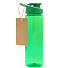 Пластиковая бутылка Ronny To Go с биркой, Зелёный