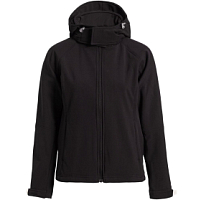 Куртка женская Hooded Softshell черная Куртка женская Hooded Softshell черная