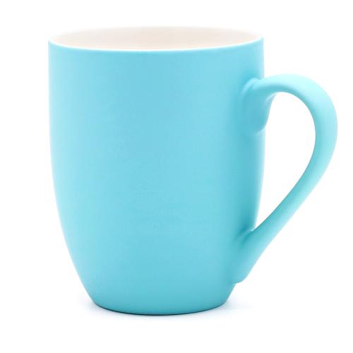 Кружка Elegante софт-тач 350мл, Морская волна