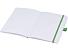 Блокнот Berk формата из переработанной бумаги, зеленый
