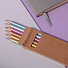 Цветные карандаши METALLIC, 6 цветов, бежевый