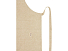 Pheebs 200 g/m2 recycled cotton apron, натуральный