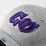 Бейсболка UNI-CAP PIQUET, без панелей и швов, без застежки, бордовый