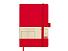 Блокнот А5  City Flex на резинке, красный