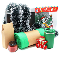 Подарочный набор Уют Box, Зеленый