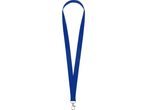 Ланьярд с карабином, синий