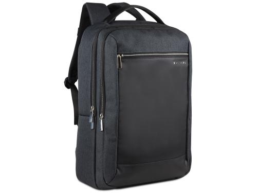 Рюкзак мужской BUGATTI СЕРА | SERA 15'', антрацитовый, полиэстер, 32х12х46 см, 16 л