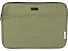 Чехол для 14-дюймового ноутбука Joey объемом 2 л из брезента, переработанного по стандарту GRS, оливковый
