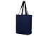 Сумка с широким дном и боками, синий
