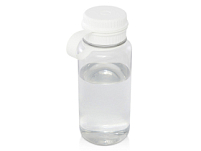 Спортивная бутылка Ryder из переработанного ПЭТ-пластика объемом 900 мл с многофункциональной крышкой, сертифицированная RCS - Белый