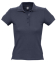 Рубашка поло женская People 210, темно-синяя (navy)