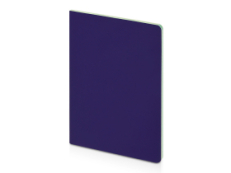 Бизнес-тетрадь А5 Pragmatic Contrast, 40 листов в клетку, фиолетовый с салатовым срезом