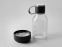 Бутылка для воды 2-в-1 Dog Bowl Bottle со съемной миской для питомцев, 1500 мл, черный