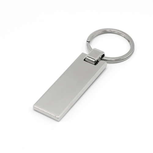 Брелок металлический Лампедуза  в подарочной упаковке-S, Серебристый