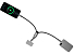 Ремешок-держатель для телефона с зарядным кабелем USB-C - USB-C Lany Wristband Charge Eco, серый