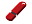 USB-флешка на 8 ГБ с покрытием soft-touch, красный