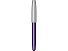 Ручка-роллер Parker Sonnet Essentials Violet SB Steel CT, цвет чернил black, перо: F, в подарочной упаковке.
