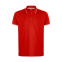 Рубашка-поло мужская SPECTRUM, короткий рукав 195, красный, белый