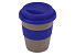 Стакан с силиконовой крышкой Cafe, темно-синий