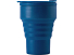 Силиконовый складной стакан GoCup, индиго