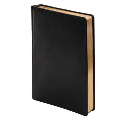 Ежедневник недатированный Joy, формат А5, в линейку, черный