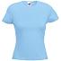 Футболка женская LADY FIT CREW NECK T 210, голубой