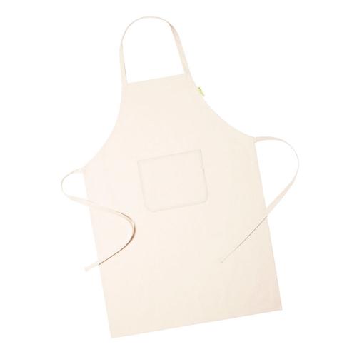 Фартук RIFFOX, 65х93см, органический хлопок 100%, белый