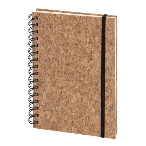 Блокнот XIANKEL A5, пробка, бежевый