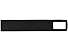 USB 2.0- флешка на 32 Гб c подсветкой логотипа Hook LED, темно-серый, синяя подсветка
