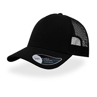 Бейсболка RAPPER JERSEY, 5 клиньев, пластиковая застежка, черный