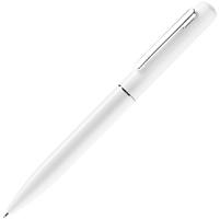 Ручка шариковая Scribo, матовая белая Ручка шариковая Scribo, матовая белая