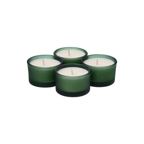 Набор ароматических свечей Сенто (Sento), зеленый