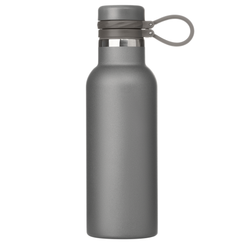 Термобутылка вакуумная герметичная Модена, серая