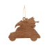 Ёлочная игрушка Машинка (красный)