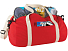 Хлопковая сумка Barrel Duffel, красный/бежевый